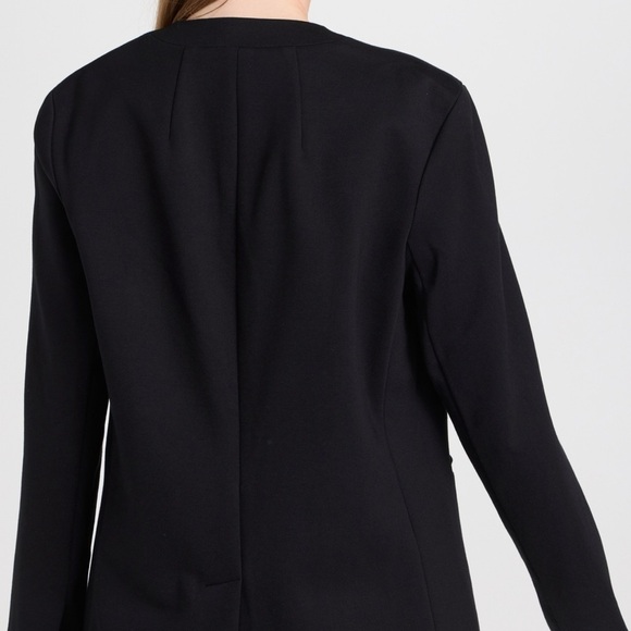 Spanx The Perfect Collarless Women's Black Blazer - Picture 4 of 8